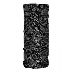 Tucano Urbano Προστασία λαιμού Basset Hound Paisley μαύρο Σκούφοι / Κασκόλ / Ζιβάγκο